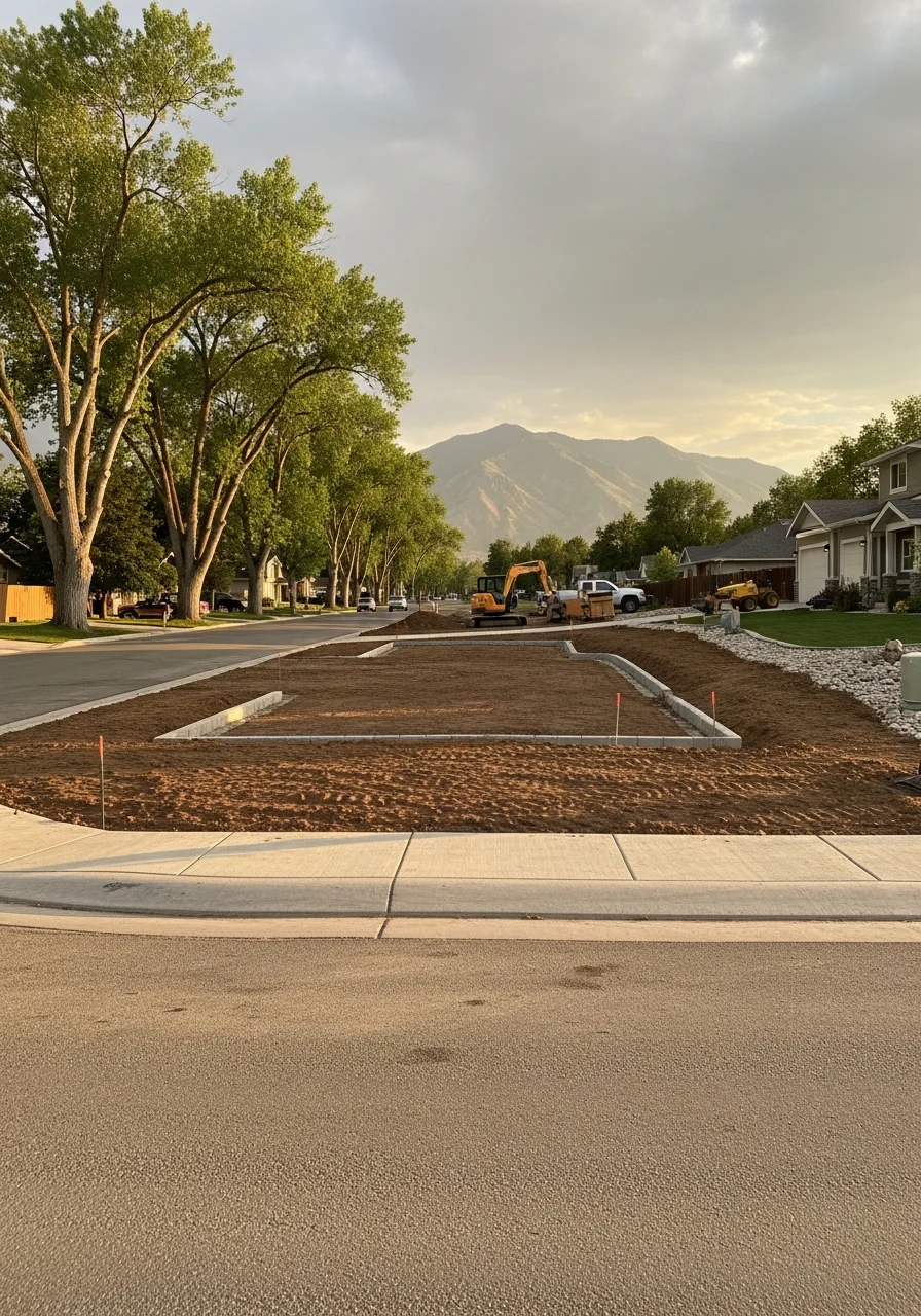 Completed home project in Millcreek with professional finishes and landscaping details.